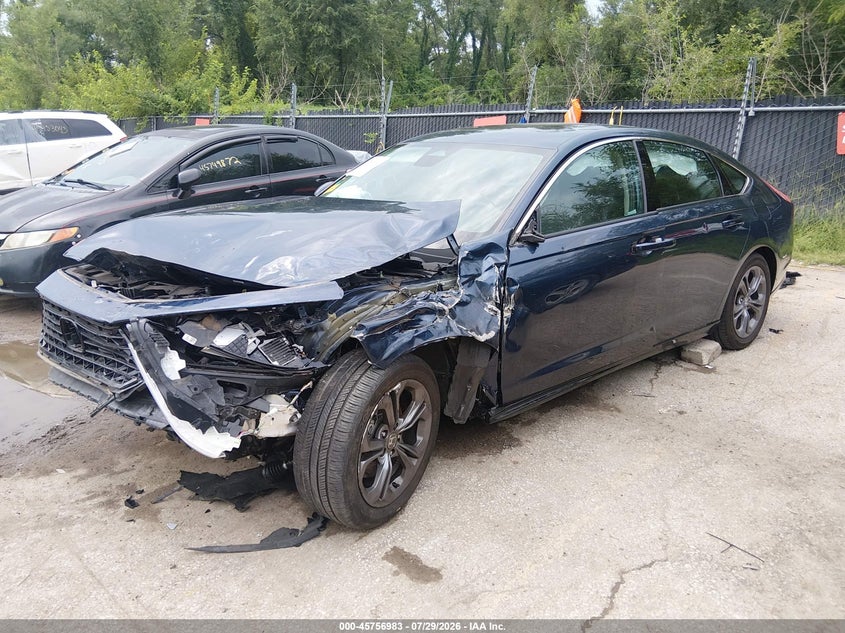 Vin: 1hgcy2f67ra086879, lot: 46255705, honda accord hybrid ex-l 20242