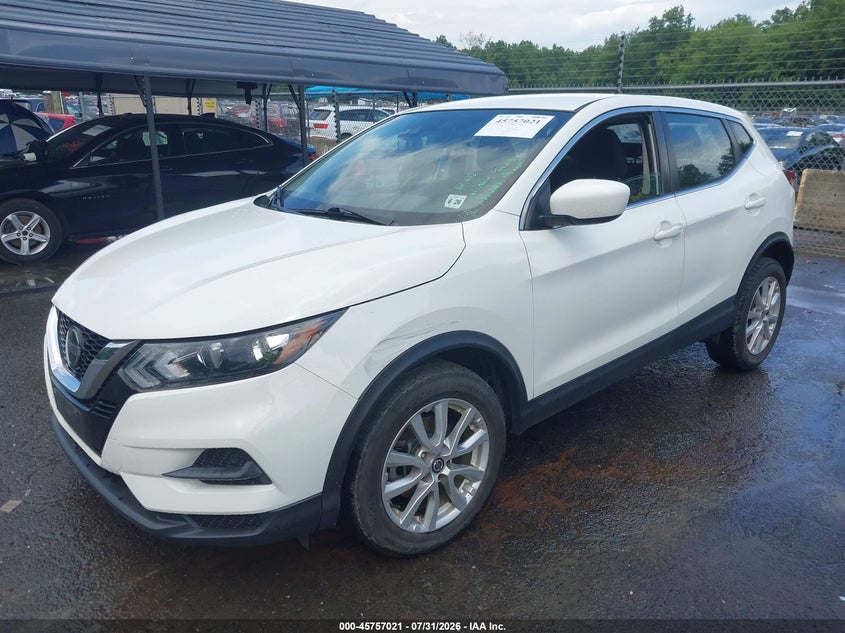 Vin: jn1bj1aw6mw437229, lot: 46255743, nissan rogue sport s awd xtronic cvt 20212