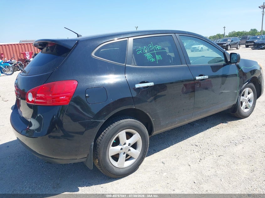 Vin: jn8as5mv6aw131504, lot: 46255763, nissan rogue s 20104