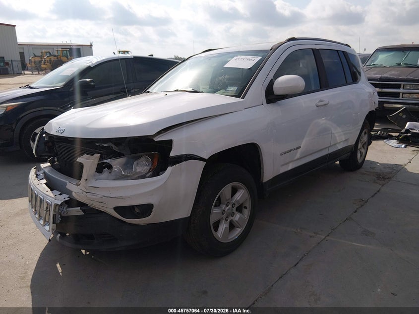 Vin: 1c4njcea3hd116044, lot: 46255786, jeep compass latitude 20172
