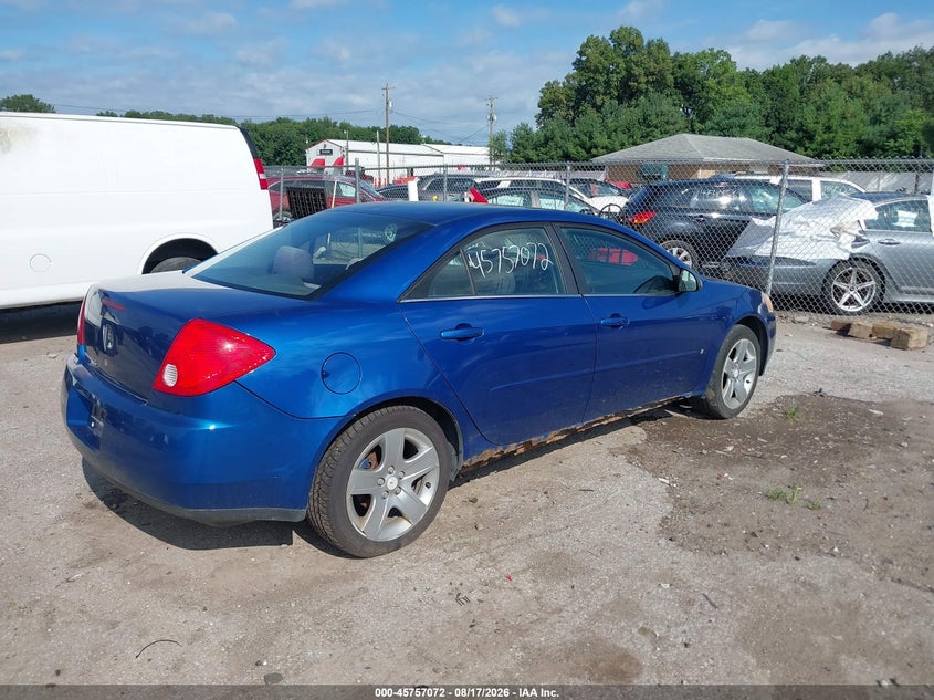 2007 PONTIAC G6 auction photo 4