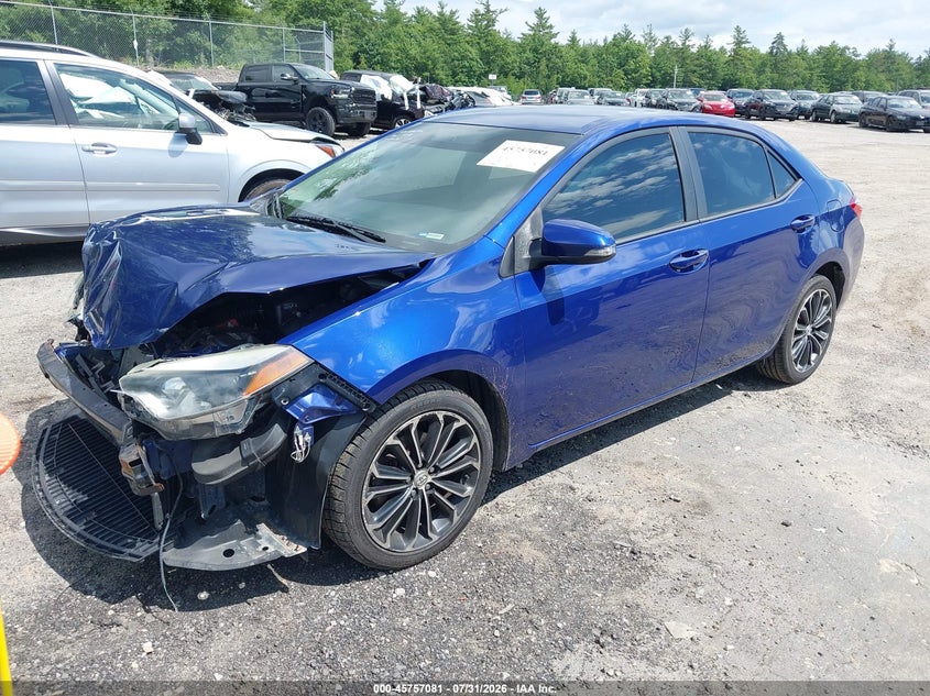 Vin: 2t1burhe0fc366914, lot: 46255803, toyota corolla s plus 20152