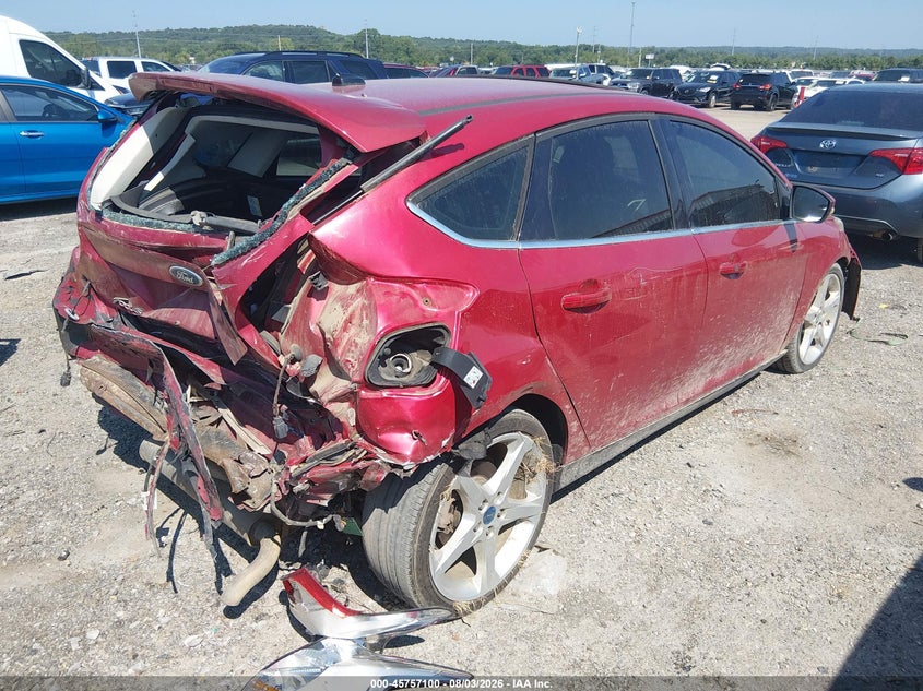 Vin: 1fahp3n23cl215455, lot: 46255822, ford focus titanium 20124