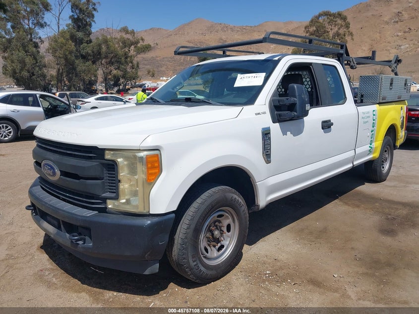 Vin: 1ft7x2a69jec68929, lot: 46255830, ford f-250 xl 20182