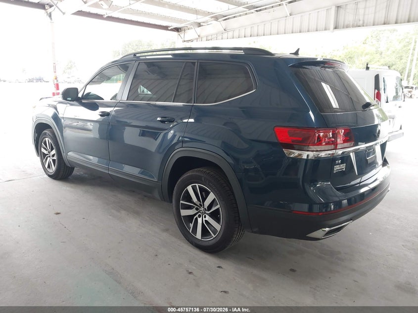 2022 VOLKSWAGEN ATLAS auction photo 3