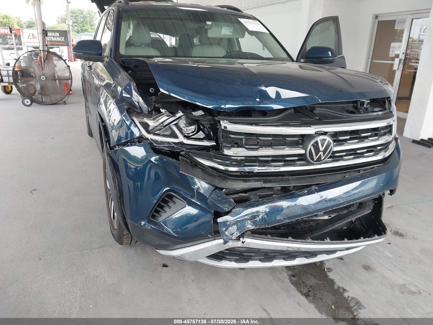2022 VOLKSWAGEN ATLAS auction photo 6