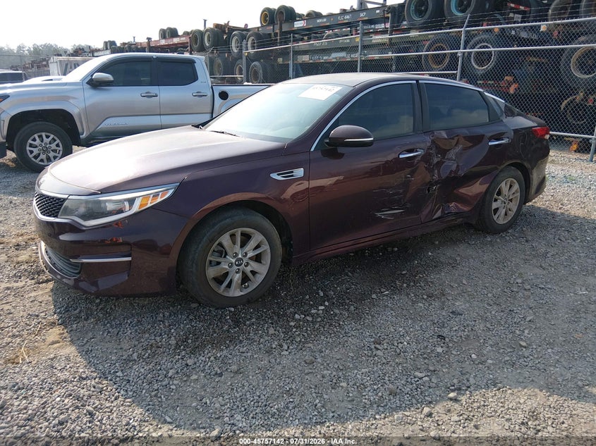 2016 KIA OPTIMA auction photo 2