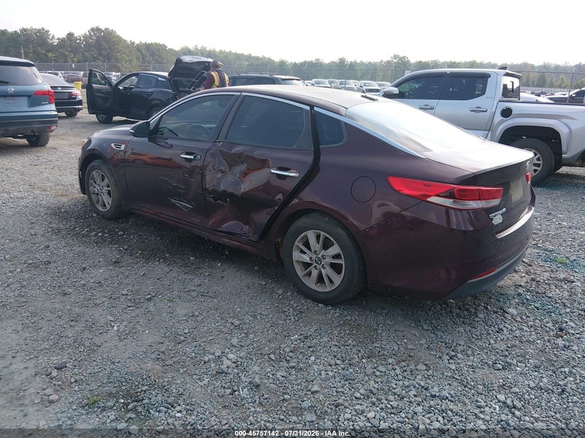 2016 KIA OPTIMA auction photo 3