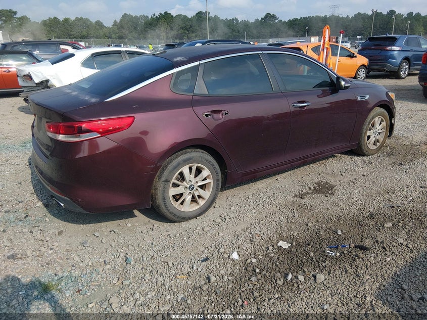 2016 KIA OPTIMA auction photo 4