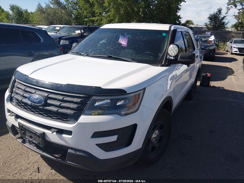 Vin: 1fm5k8at9jgc19048, lot: 46255866, ford police interceptor utility 20182