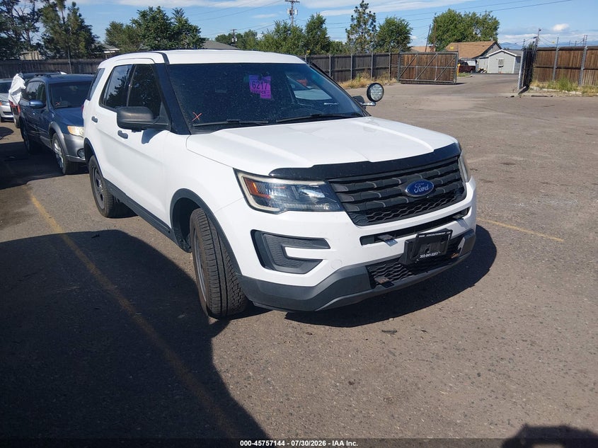 2018 FORD POLICE INTERCEPTOR UTILITY auction photo 1
