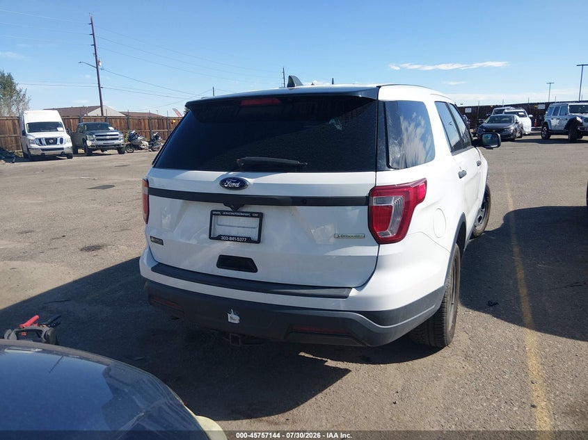 2018 FORD POLICE INTERCEPTOR UTILITY auction photo 4
