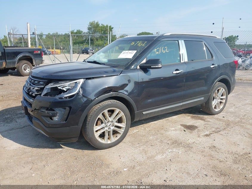 Vin: 1fm5k8d87hgc47531, lot: 46255884, ford explorer xlt 20172