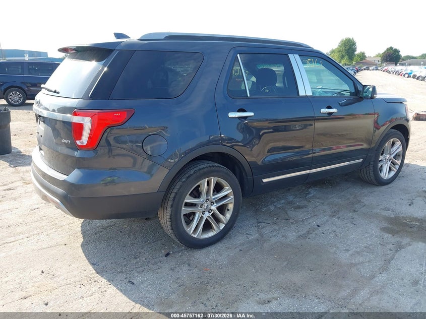 Vin: 1fm5k8d87hgc47531, lot: 46255884, ford explorer xlt 20174