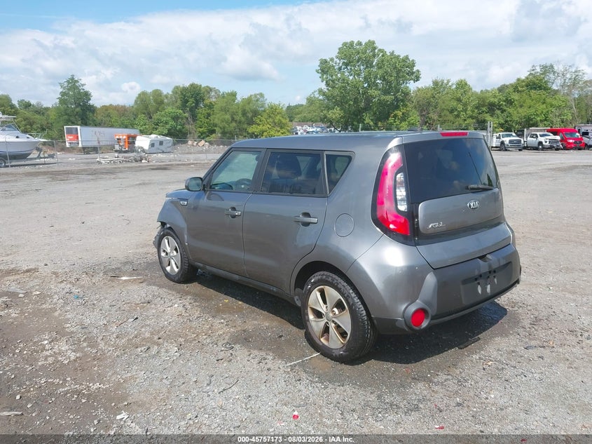 Vin: kndjn2a23f7224851, lot: 46255895, kia soul 20153