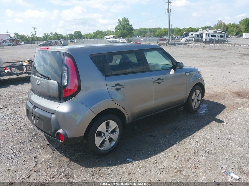 Vin: kndjn2a23f7224851, lot: 46255895, kia soul 20154