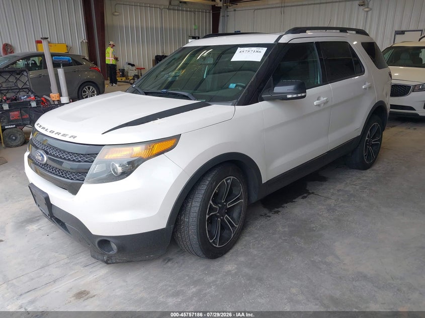 Vin: 1fm5k8gt5fgc64227, lot: 46255908, ford explorer sport 20152