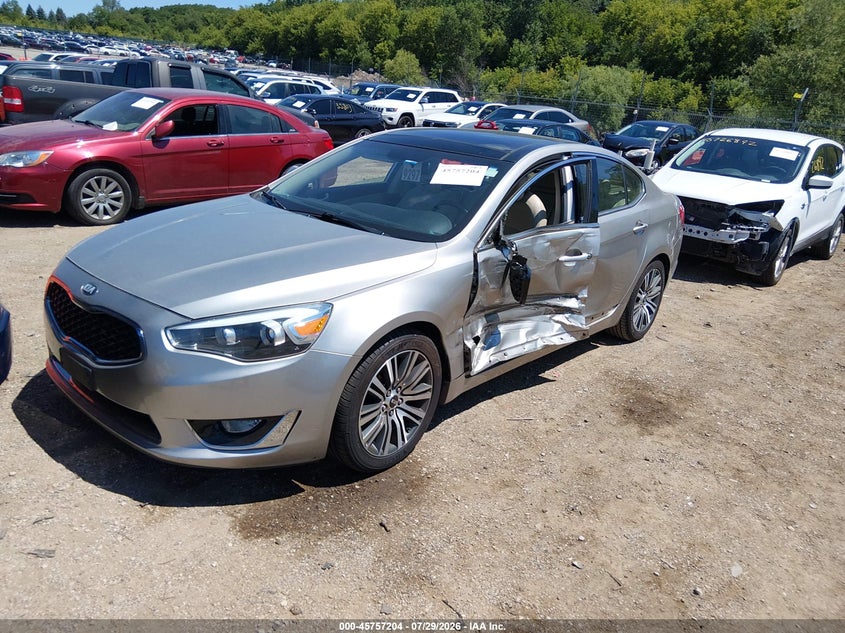Vin: knaln4d74e5120887, lot: 46255926, kia cadenza premium 20142