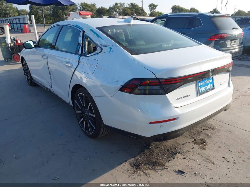 Vin: 1hgcy2f84sa094414, lot: 46255936, honda accord hybrid touring 20253
