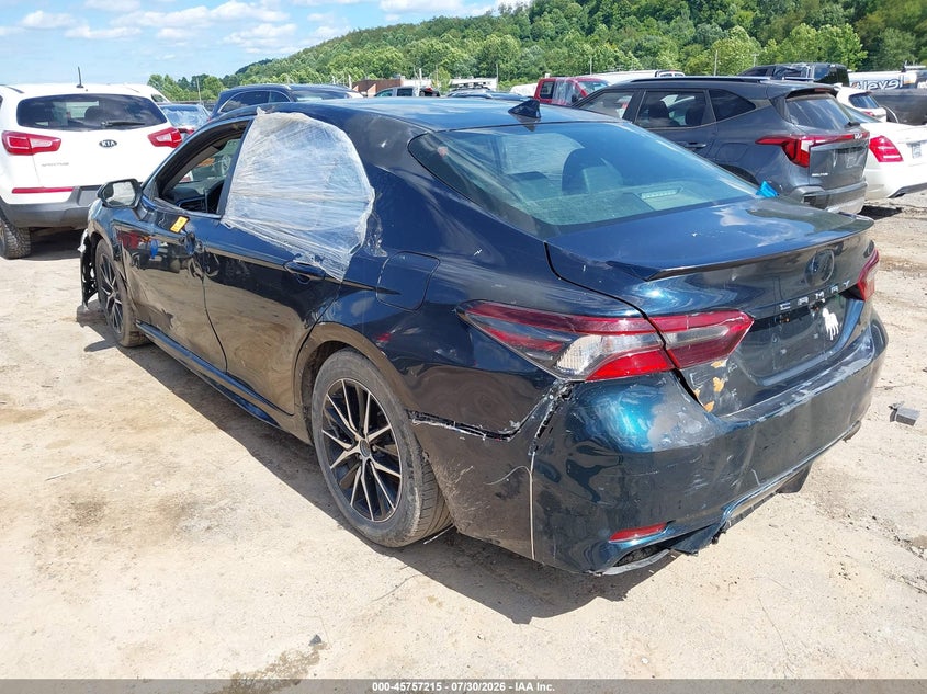 Vin: 4t1g11bk7mu044877, lot: 46255937, toyota camry se awd 20213