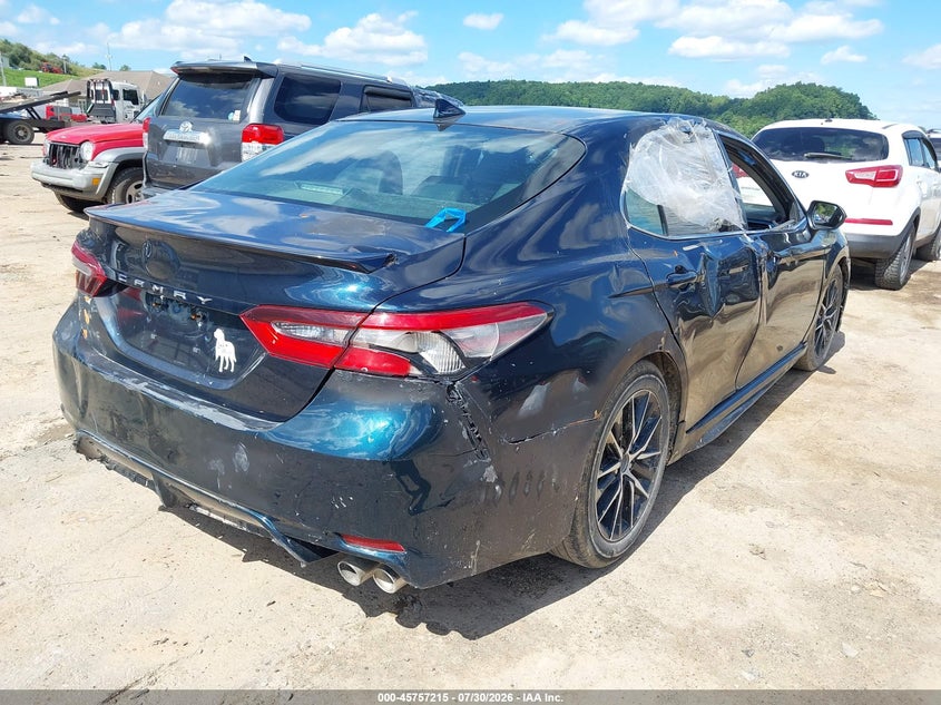 Vin: 4t1g11bk7mu044877, lot: 46255937, toyota camry se awd 20214