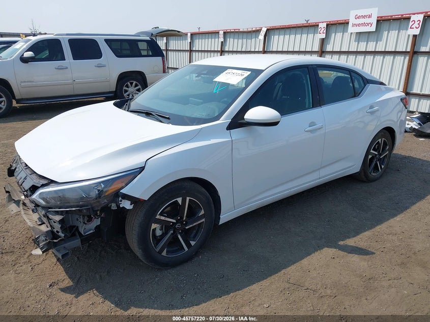 Vin: 3n1ab8cv2sy384900, lot: 46255942, nissan sentra sv 20252