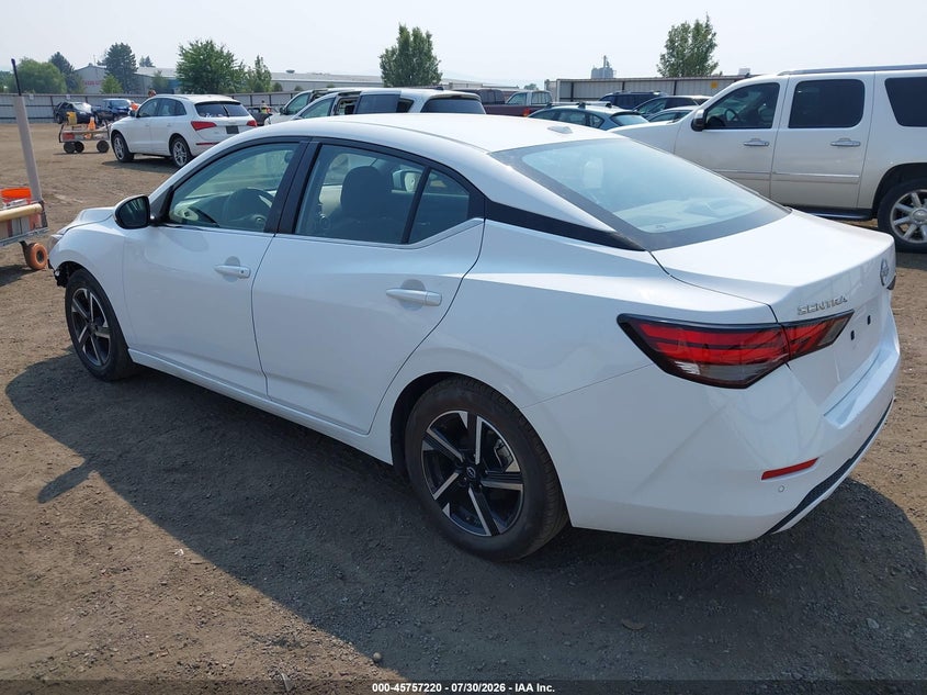 Vin: 3n1ab8cv2sy384900, lot: 46255942, nissan sentra sv 20253