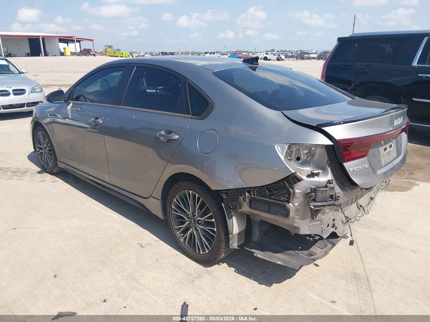 Vin: 3kpf54ad8ne436596, lot: 46255982, kia forte gt-line 20223