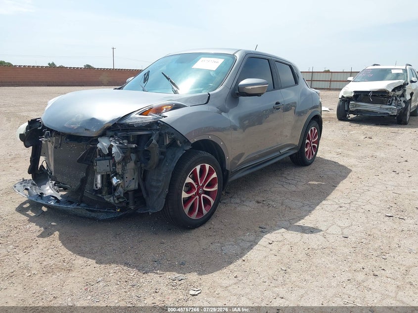 Vin: jn8af5mv9ft559550, lot: 46255988, nissan juke sl 20152