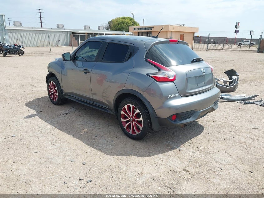 Vin: jn8af5mv9ft559550, lot: 46255988, nissan juke sl 20153