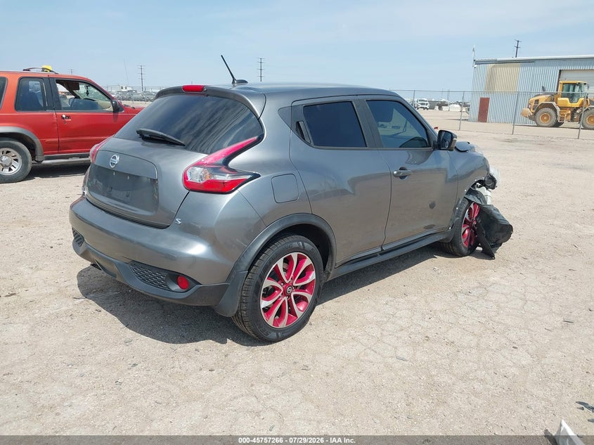 Vin: jn8af5mv9ft559550, lot: 46255988, nissan juke sl 20154