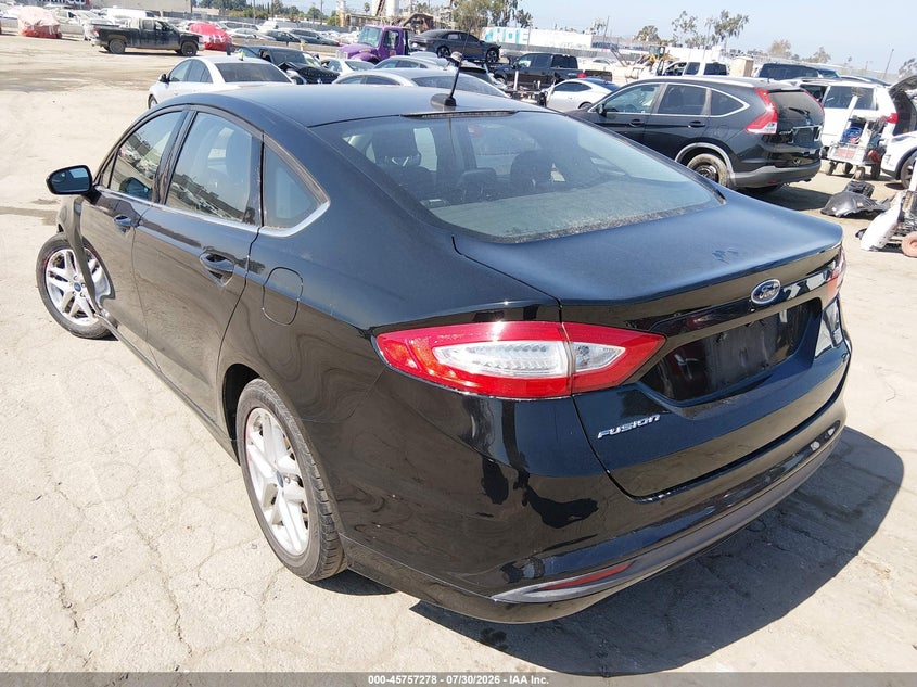Vin: 3fa6p0h73gr149509, lot: 46256000, ford fusion se 20163