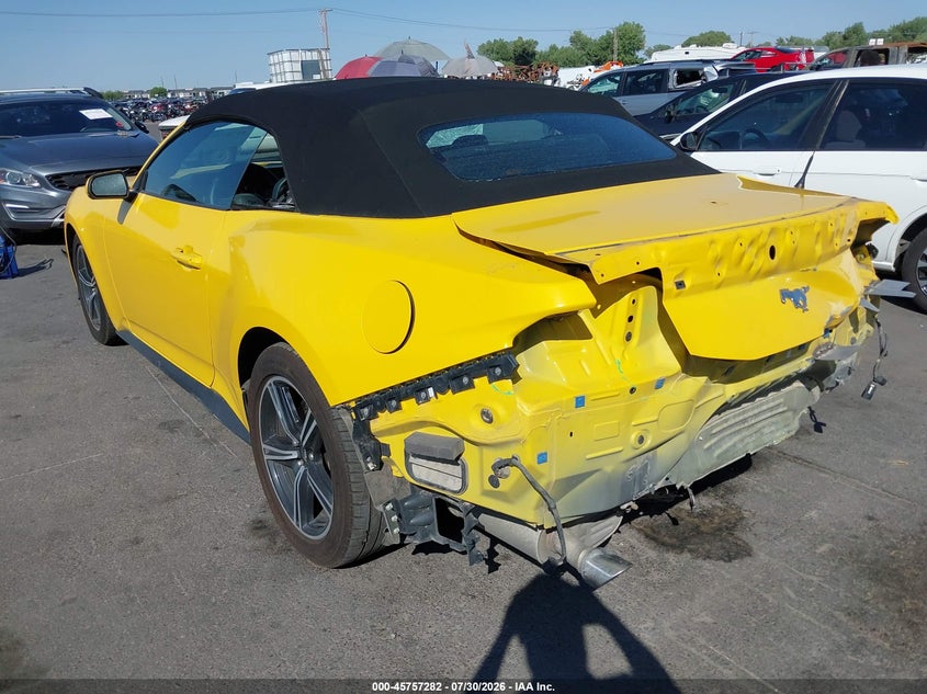 Vin: 1fagp8uh1r5127077, lot: 46256004, ford mustang ecoboost premium 20243