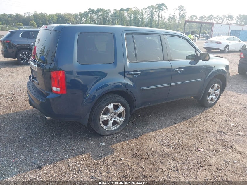 Vin: 5fnyf3h52db017845, lot: 46256025, honda pilot ex-l 20134