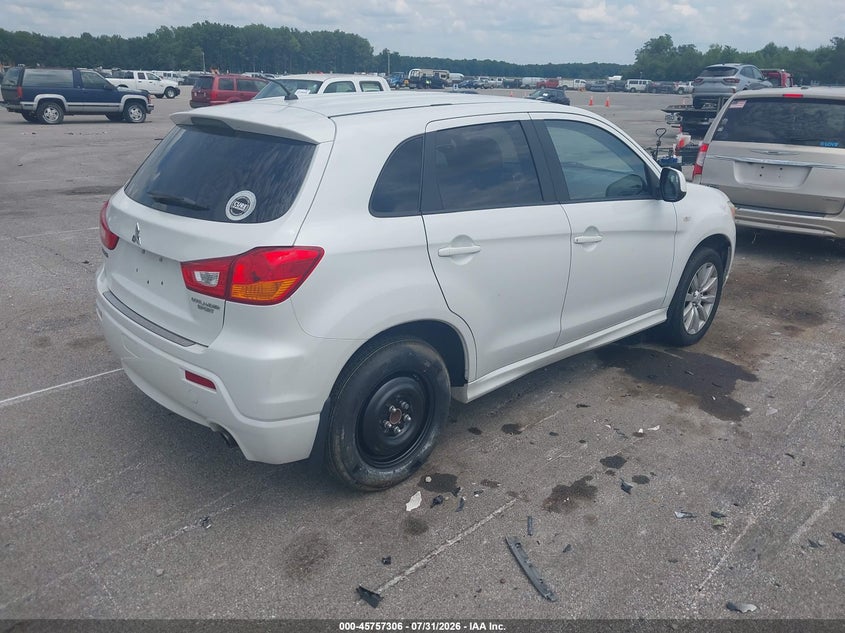 Vin: ja4ap4au7bz005634, lot: 46256028, mitsubishi outlander sport se 20114