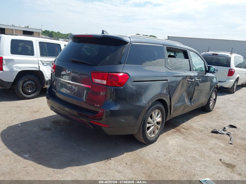 Vin: kndmb5c12h6234369, lot: 46256050, kia sedona lx 20174
