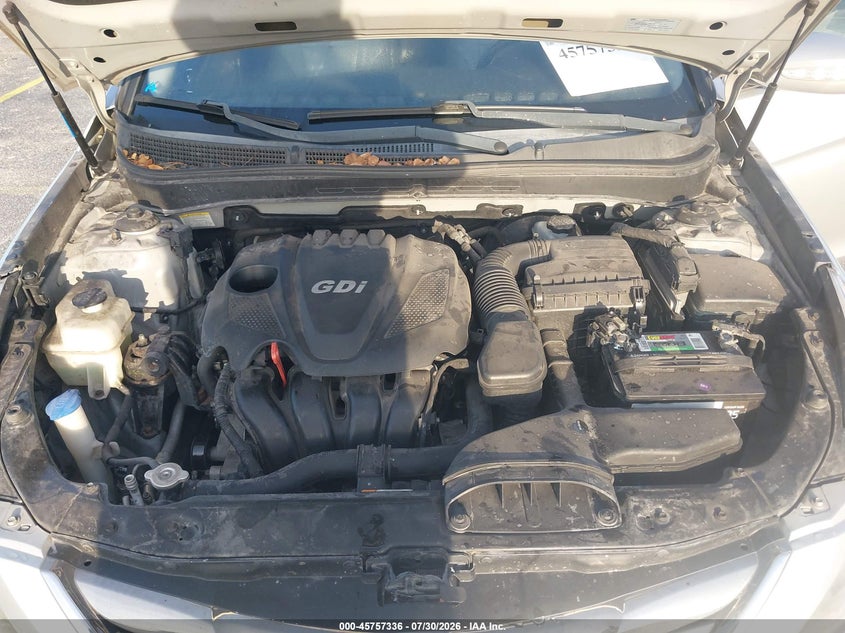 2013 HYUNDAI SONATA SEDAN 2.4L I-4 DI, DOHC, VVT, 190HP