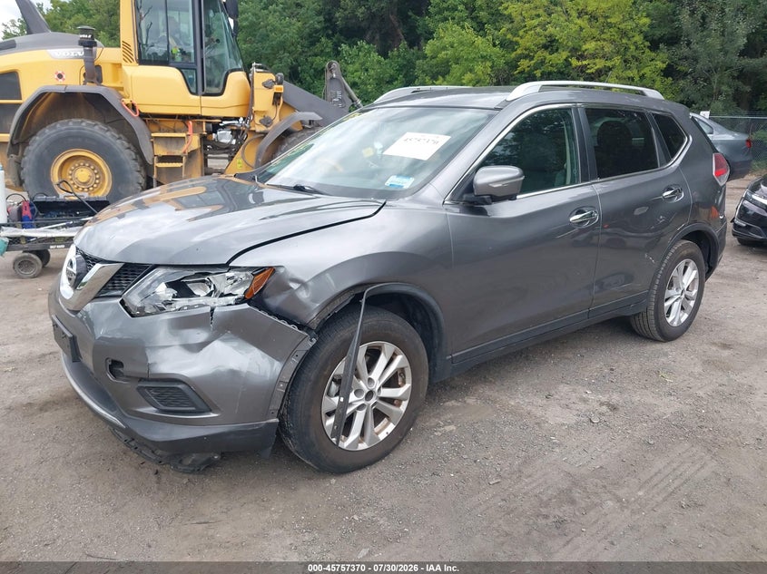 Vin: knmat2mv9fp505046, lot: 46256091, nissan rogue sv 20152