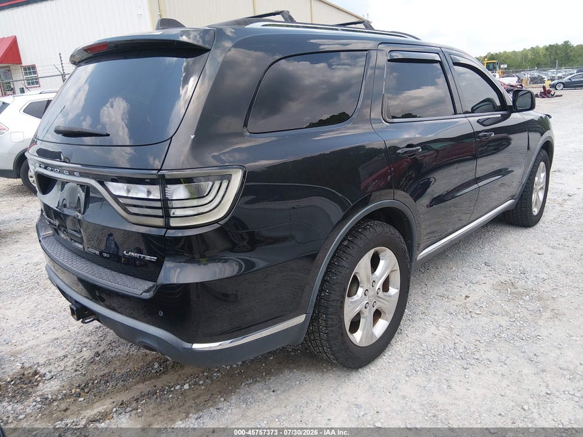 Vin: 1c4sdjdt2ec345852, lot: 46256095, dodge durango limited 20144