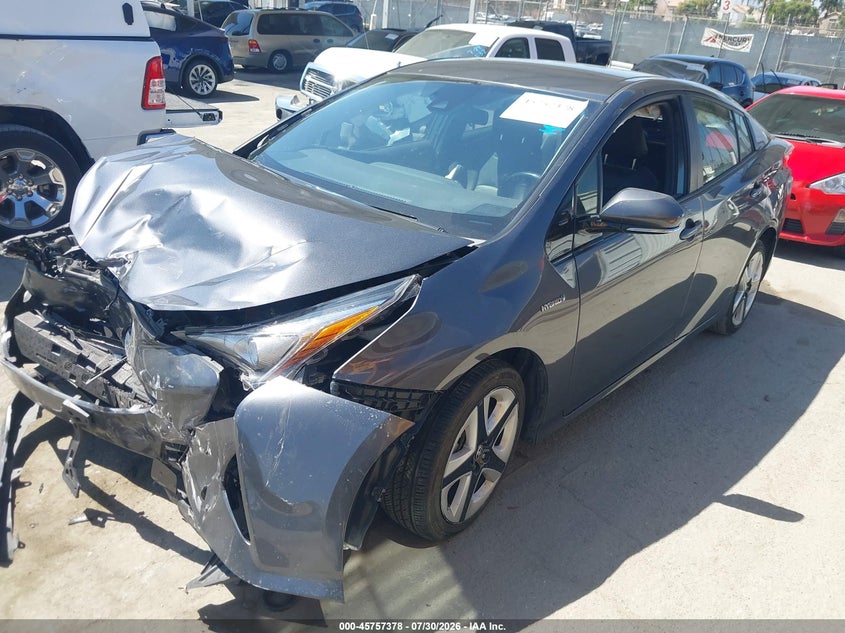 Vin: jtdkarfu5g3006390, lot: 46256100, toyota prius three touring 20162