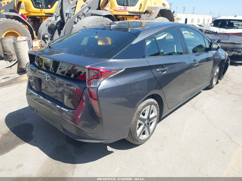 Vin: jtdkarfu5g3006390, lot: 46256100, toyota prius three touring 20164