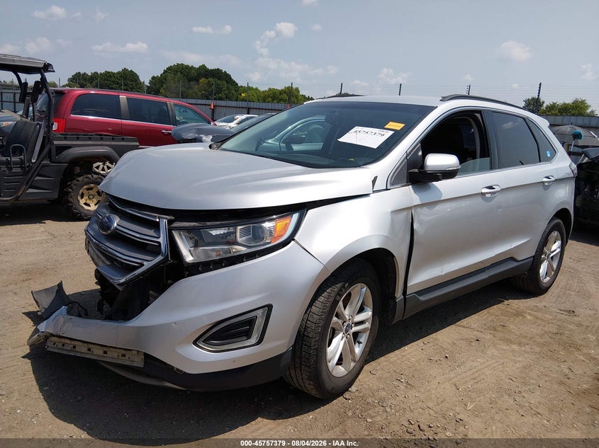 Vin: 2fmpk4j80gbb48321, lot: 46256101, ford edge sel 20162