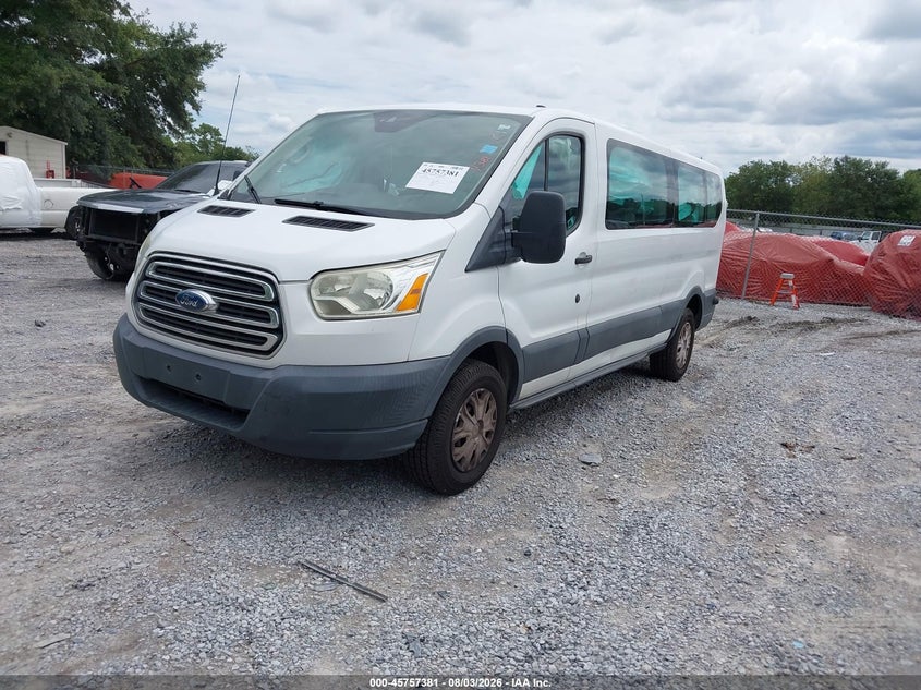 Vin: 1fbzx2zm5hka23511, lot: 46256103, ford transit-350 xlt 20172