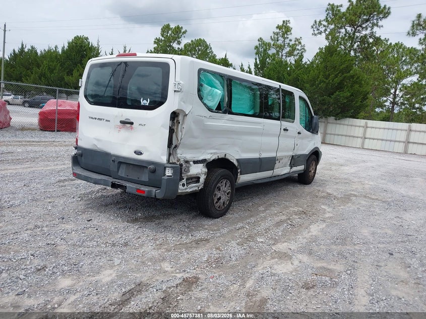 Vin: 1fbzx2zm5hka23511, lot: 46256103, ford transit-350 xlt 20174