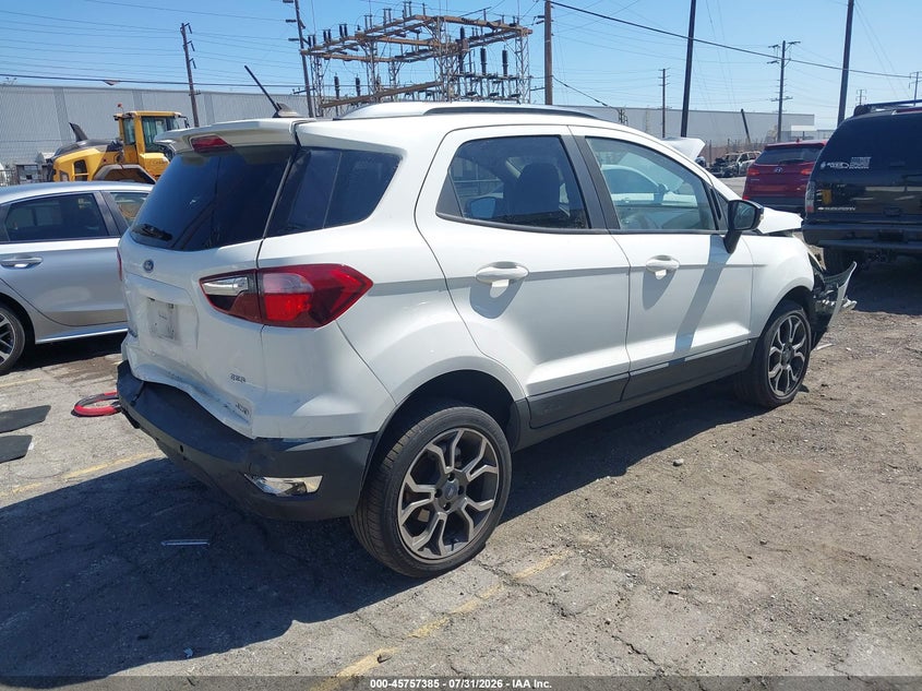 Vin: maj6s3jl4kc255031, lot: 46256107, ford ecosport ses 20194
