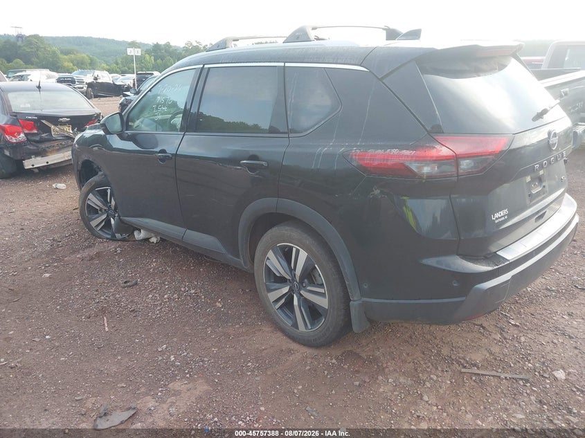 Vin: jn8bt3ca9sw001383, lot: 46256110, nissan rogue sl fwd 20253