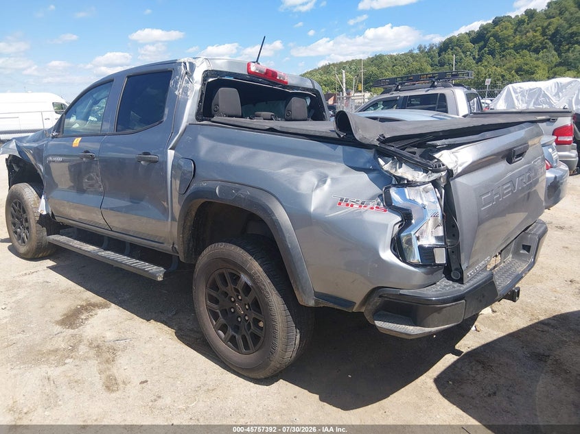Vin: 1gcpteek5p1123102, lot: 46256114, chevrolet colorado 4wd  short box trail boss 20233
