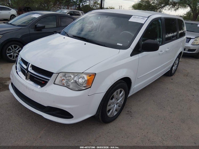 Vin: 2c4rdgbg2hr809273, lot: 46256118, dodge grand caravan se 20172