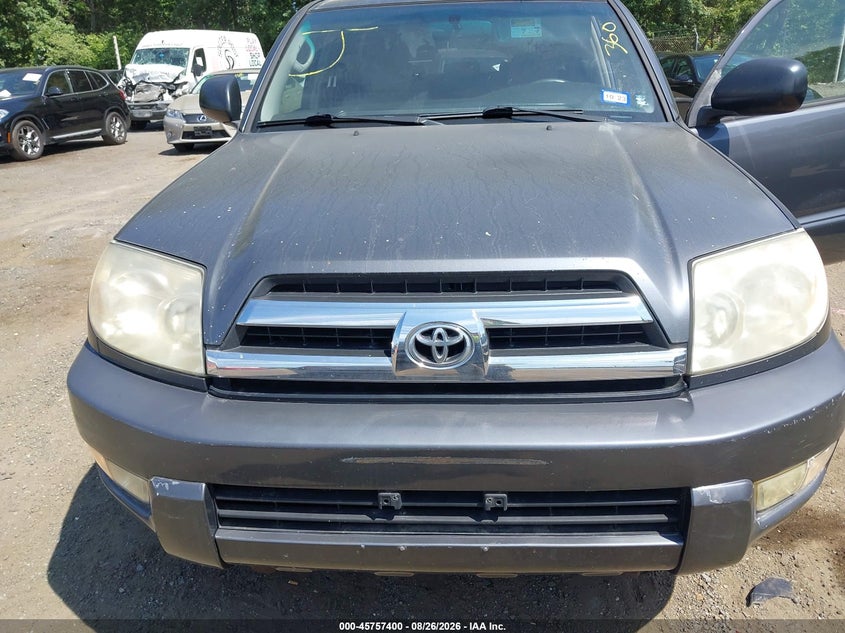 2005 TOYOTA 4RUNNER SPORT UTILITY VEHICLE 4.0L V-6 DOHC, VVT, 245HP