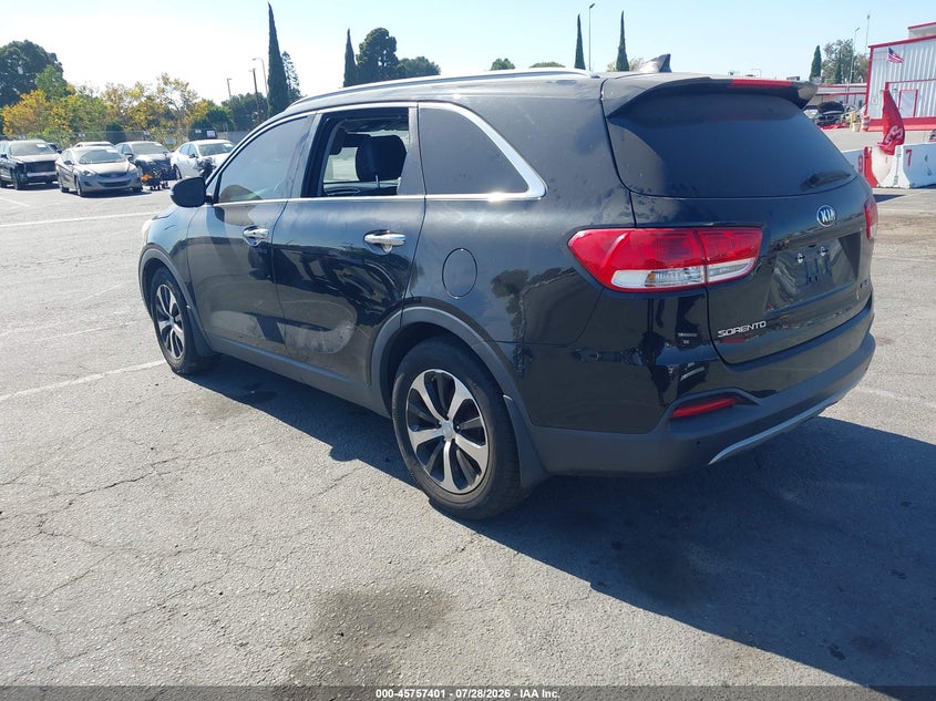 Vin: 5xyph4a52hg277800, lot: 46256123, kia sorento 3.3l ex 20173